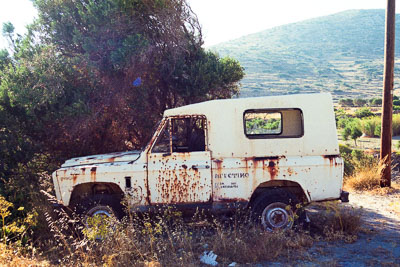 24 Abandoned Vehicles